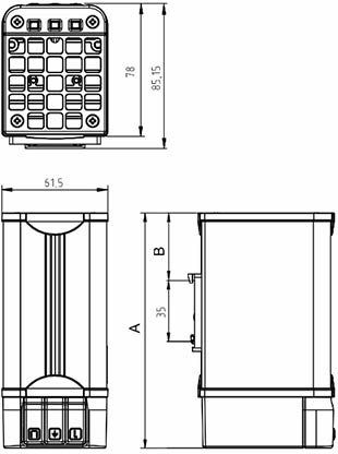 EH45WT ~ EH150WT Dimensions