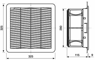 FF325-650A Dimensions