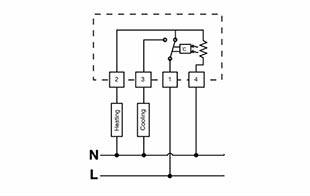 Peekn Services | THS-CO Thermstat | Wiring Diagram