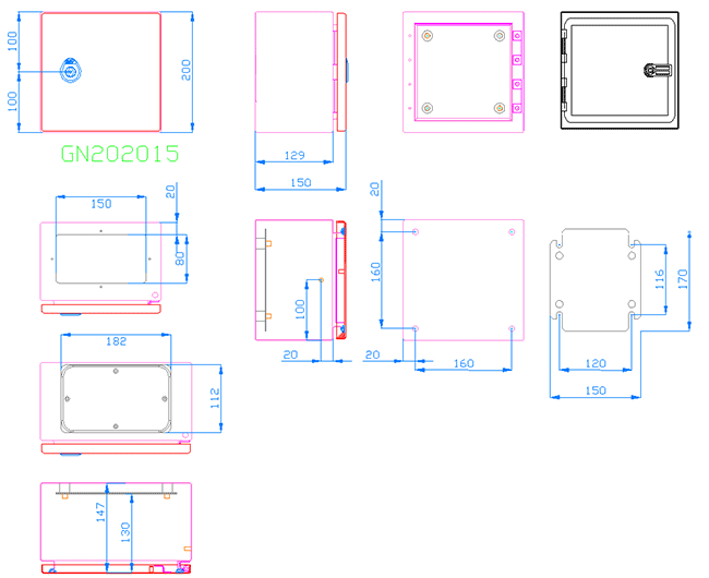 GN202015-Dimensioned-CAD-Block-DWG-Drawing-MSB2020158G